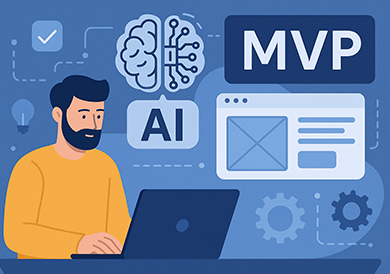 How to use AI to build an MVP fast in 2025